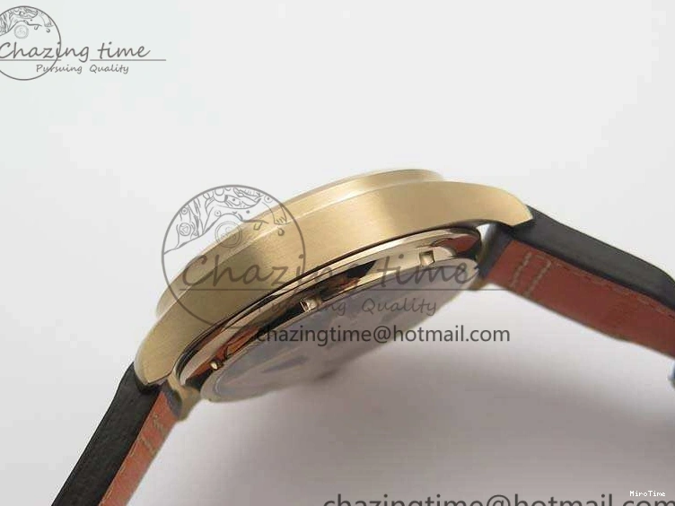 MIROTIME 0226 Popular Big Pilot Real PR IW502706 RG YLF 1:1 Best Edition Brown Dial On Calfskin Strap A 7223